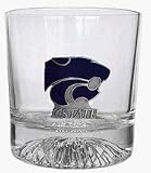 Kansas State Wildcats Rocks Glass (Set of 4)