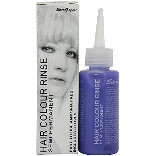 Stargazer Semi-permanente Haarfarbe – White 70 Ml, Ohne Ammoniak, Für Aufgehelltes Haar, Knallige Farben