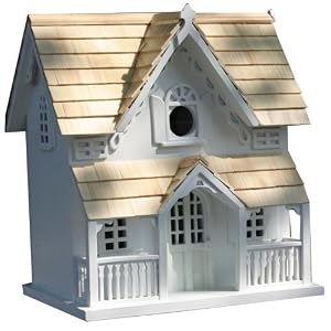 Home Bazaar Gingerbread Cottage Birdhouse by