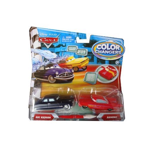 Disney / Pixar CARS Movie 155 Color Changers 2Pack Doc Hudson Ramone