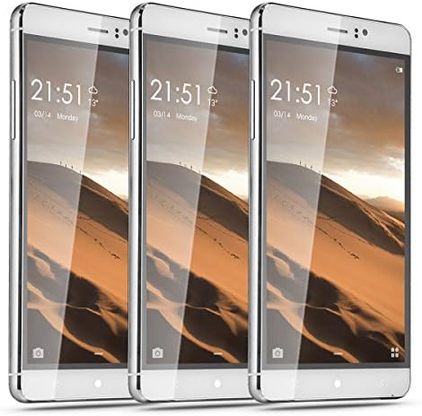 CHSLING Unlocked Smartphones 6.0" Anroid 5.1 MTK6580 Quad Core ROM 4GB 5.0MP Camera Dual SIM GSM/3G Quadband WIFI Bluetooth White