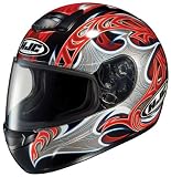 HJC PARADOX CS-R1 FULL-FACE MOTORCYCLE HELMET (XLARGE, RED MC-1)