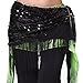 ZLTdream Women's Belly Dance Hip Scarf with Tassel