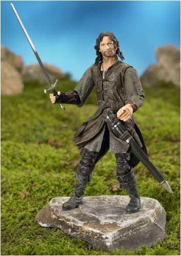 51E5emgT%2BWL Lord of the Rings Battle Action Aragorn Action Figure