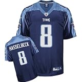 Reebok Tennessee Titans Matt Hasselbeck Replica Alternate Jersey Large