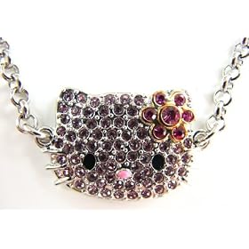 Sanrio Hello Kitty Pink Rhinestones Signature Bracelet