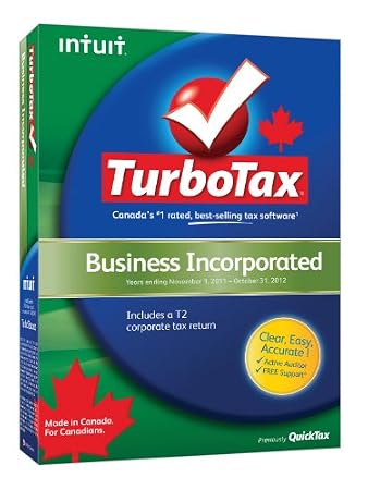 Turbotax Business Incorporated Ty11