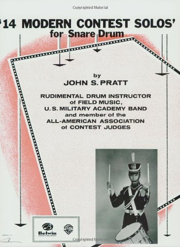 Warner Bros.Publ. 14 Modern Contest Solos: For Snare Drum