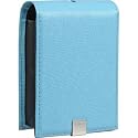 Canon PSC-1000 Deluxe Light Blue Semi-Hard Leather Case for the Powershot SD-1200, SD-960
