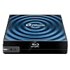 Plextor PX-B120U extern Blu-ray Laufwerk (4-Fach BD-ROM, 8-Fach DVD-ROM, 24-Fach CD-ROM, USB 2.0) schwarz