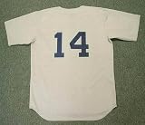 JIM RICE Boston Red Sox 1987 Majestic Cooperstown Away Throwback Baseball Jersey, MEDIUM