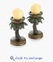 Coconut Tree Candleholders