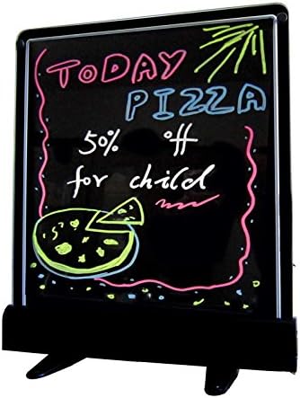 Writeable LED Chalkboard & Menu Board for Signs Or Messages