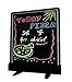 FlashingBoards LED Fluorescent Illuminated Writing Menu Sign - Neon Eraser Board