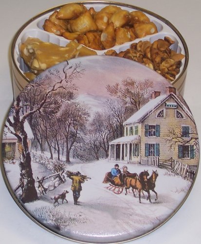 Scott's Cakes 3 Peanut Combo in a Homestead Tin by Scott's Cakes