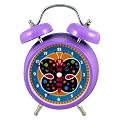 Butterfly Rise and Smile Talking Clock - Lavender
