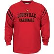 Louisville Cardinals End Line Long Sleeve Crew Shirt