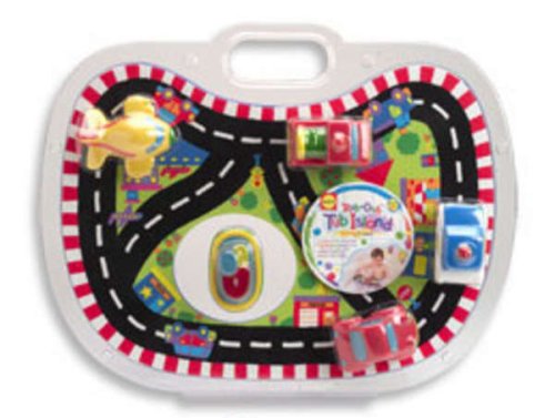 Childrens Toyshop  Toys : Alex Tub Island Racing Around Bath Playset