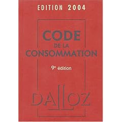 Code de la consommation 2004