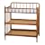 Delta Children's Products Vintage Chic Jenny Lind Changing Table in Oak