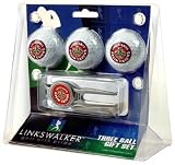 Louisiana-Lafayette Ragin' Cajuns 3 Golf Ball Gift Pack w/ Kool Tool - NCAA College Athletics