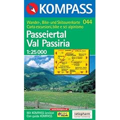 Passeiertal / Val Passiria 1 : 25 000: Wander-, Rad- und Skitourenkarte. Mit Kompass-Lexikon. GPS-genau