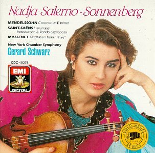 Nadja Salerno-Sonnenberg - Mendelssohn, Saint-Saens, Massenet