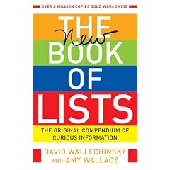The New Book of Lists: The Original Compendium of Curious Information