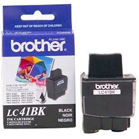 Brother LC41BK Black Ink Cartridge by Brother