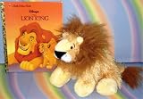 Large Plush Lion WITH The Lion King Disney Little Golden Book (Toy and Book Combo)