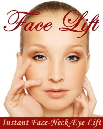 NEW INSTANT FACELIFT AND NECKLIFT FACE NECK LIFT KIT TAPES ANTI AGEING STRIPS (Light Hair) by Fulford (English Manual)