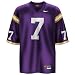 Nike LSU Tigers #7 Purple Replica Football Jersey (Small)