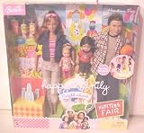 Doll Set Barbie Happy Family Hometown Fair 4 Dolls