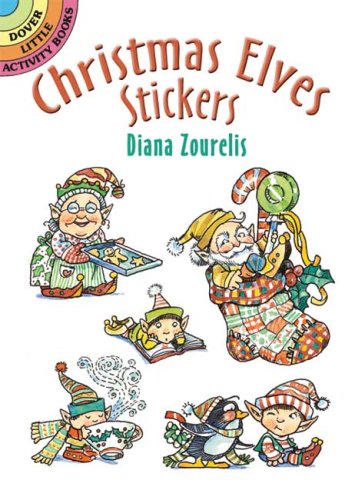 Christmas Elves Stickers (Dover Little Activity Books Stickers)