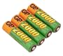 Hi-Capacity 4 AA NiMH batteries for Canon, Fuji, Sony Digital Cameras