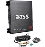 Brand New Boss Riot Series R1100M Monoblock 1100 Watt Class A/B Car Audio Power Amplifier with Thermal Overload  Speaker's Short Protection + Sub Bass Remote
