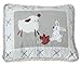 Clover Fields Throw Pillow