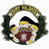 Pittsburgh Steelers Styro Snowman Wreath