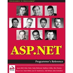 ASP.NET Programmers Reference (Programmer to programmer)
