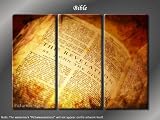 Framed Huge 3 Panel Modern Religious Art Bible Giclee Canvas Print
