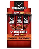 Jack Link's Beef Steak, Sweet n Hot Flavor, 1-Ounce Packages (Pack of 24)