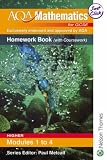 Cover of AQA Mathematics for GCSE Modular Higher Homework Book Modules 1-4 by Margaret Thornton Steve Lomax Andrew Manning Chris Sherrington Mark Willis Anne Haworth Jan Johns June Haighton Kathryn Scott 0748797874