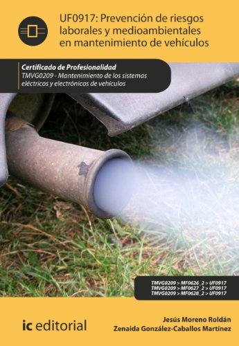 Prevención de riesgos laborales y medioambientales en mantenimiento de vehículos. TMVG0209 (Spanish Edition)