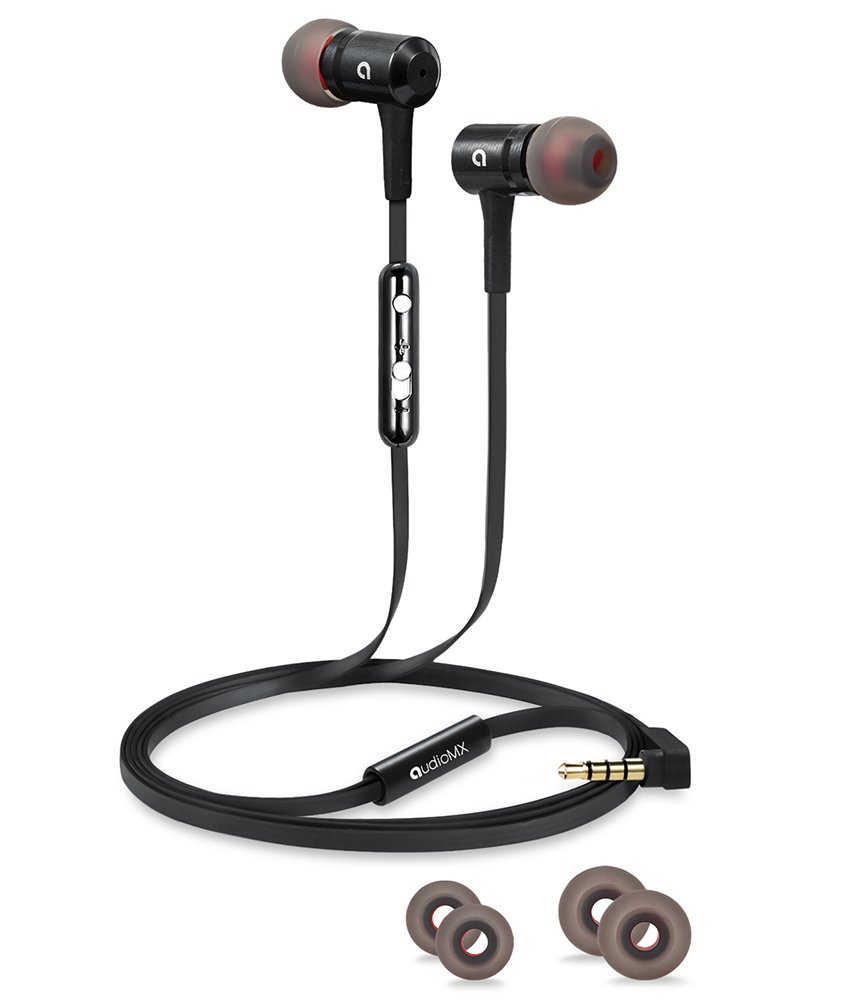 Audiomx in Ear Earbud Headphones Earphones Passive Noise Cancelling Stereo Co eBay