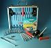 Modelcraft 75 piece craft knife and hobby tool set - silver