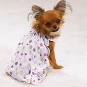Casual Canine Polka Dot Sundress - Pink - Small