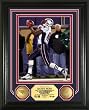 Randy Moss Single Season TD Reception Record Photo Mint w/two 24KT Gold Coins