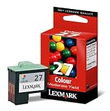 Electronics : Lexmark 10N0227 colour ink cartridge 27
