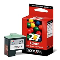 Lexmark 10N0227 colour ink cartridge 27