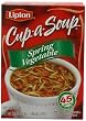 Lipton CupaSoup, Spring Vegetable, 4Count 1.9Ounce Boxes (Pack of 12)